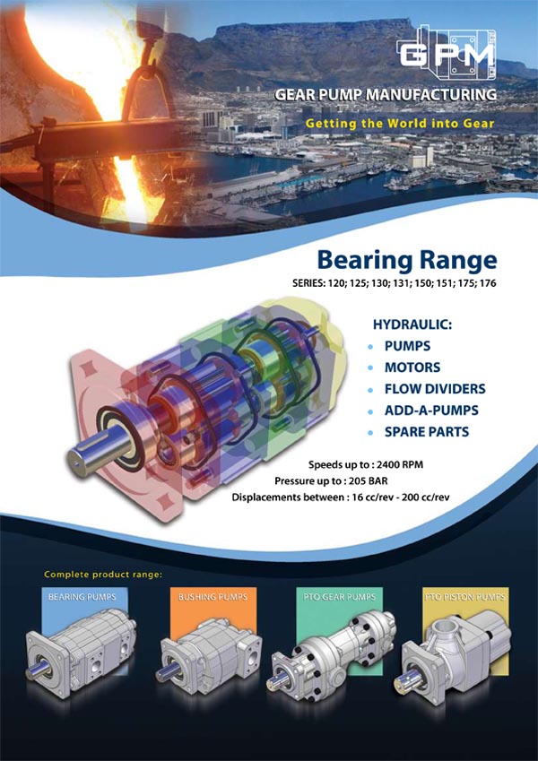 bearing gear pump